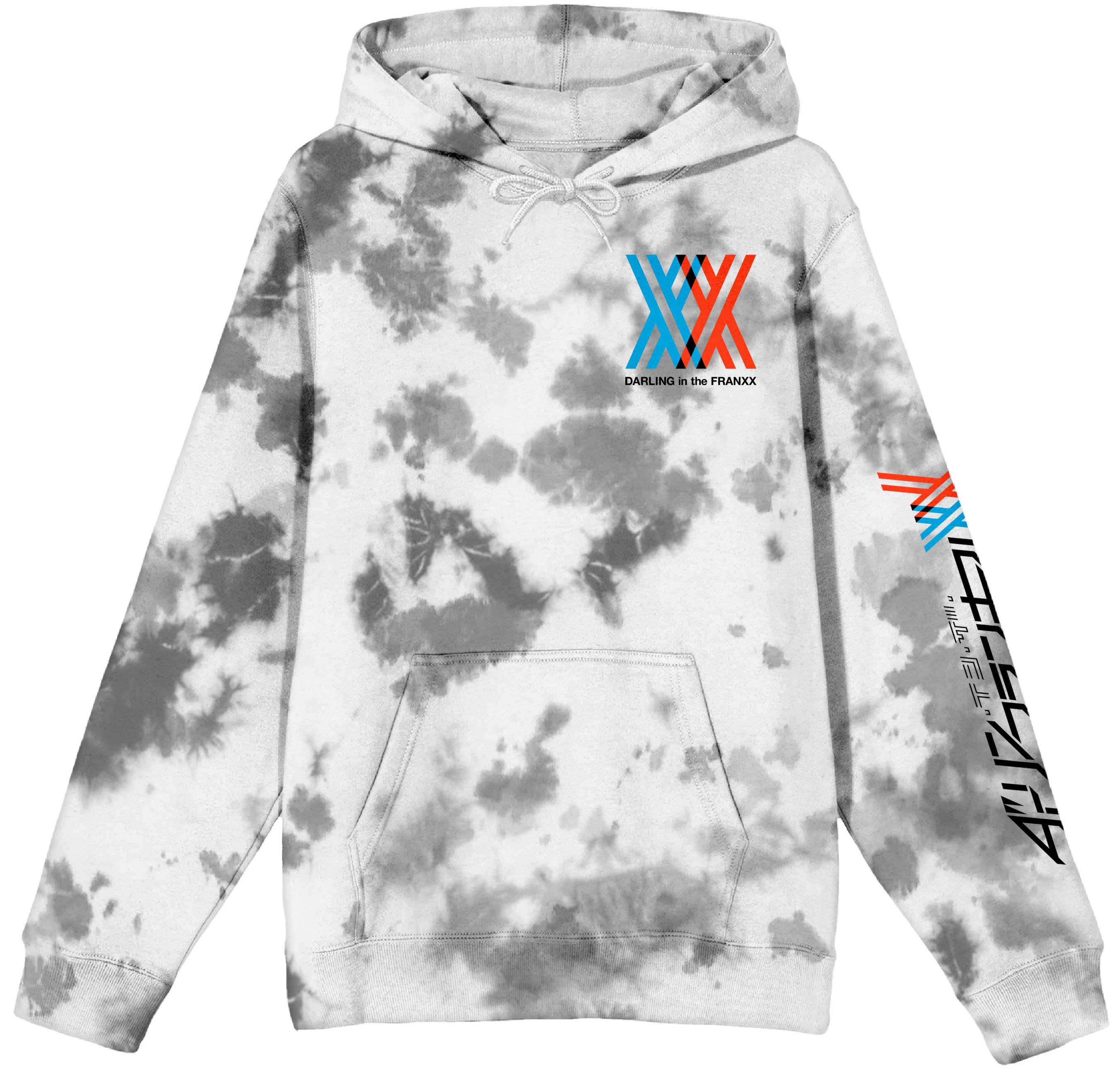 DARLING in the FRANXX Logo Dye Hoodie Crunchyroll Exclusive